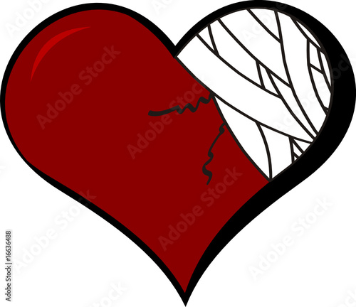 heart broke