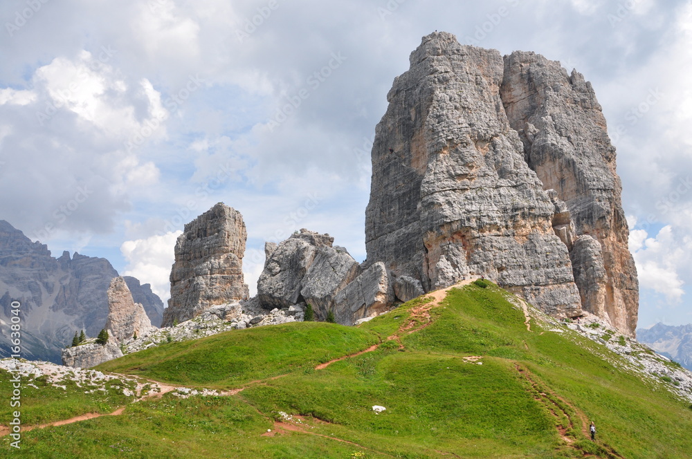 Obraz premium Dolomites 5 torri