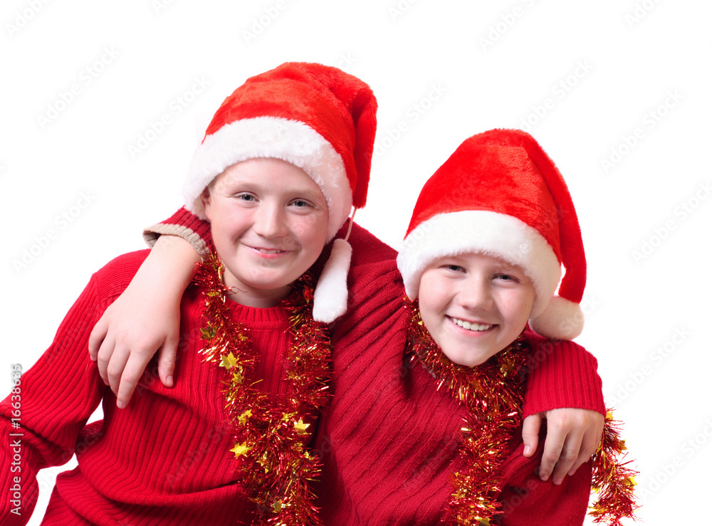 children in red hat children in red hat