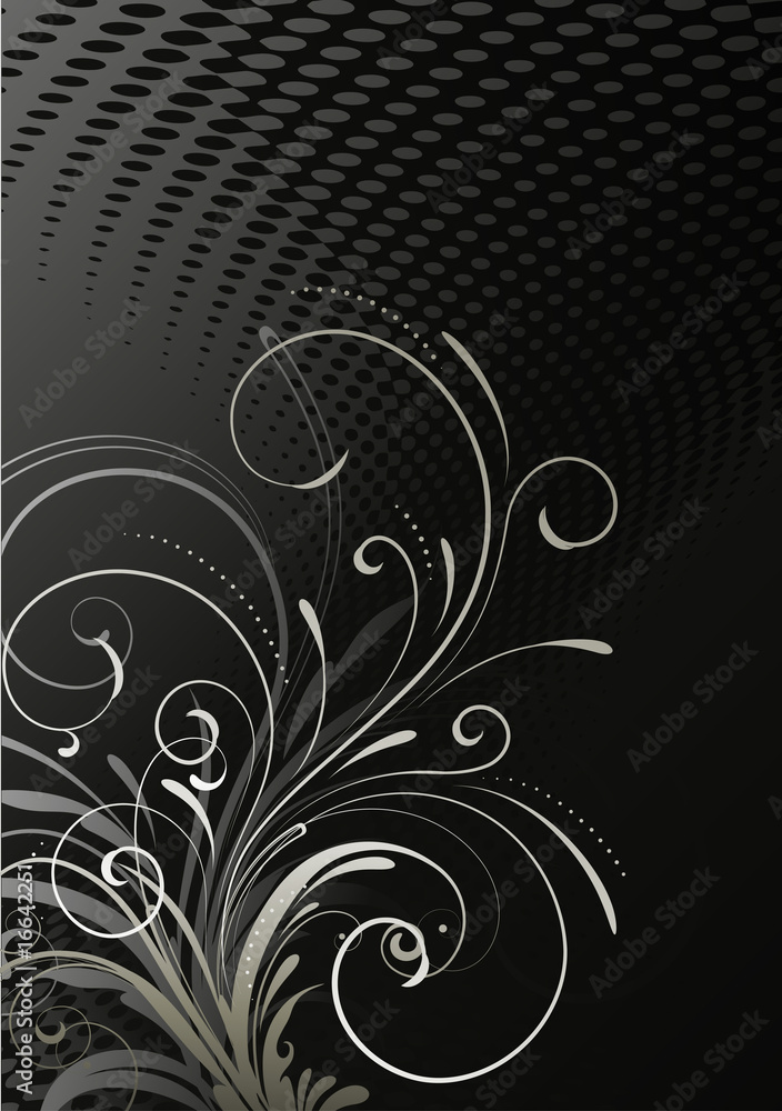 Vector illustration of Floral Decorative background Vector illustration of Floral Decorative background