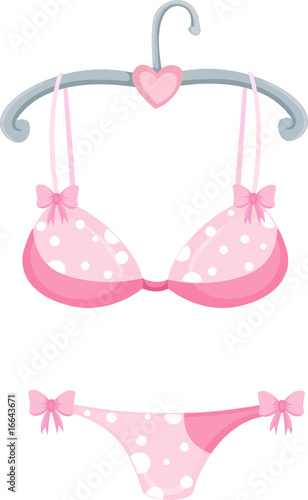 pink bra