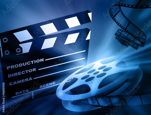 Film background.