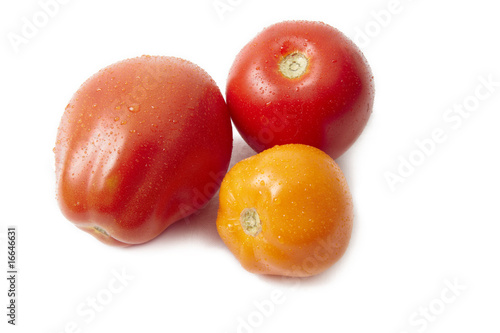 Isolated tomatoe