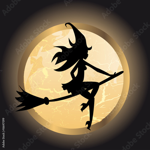 sorcière sexy d'Halloween