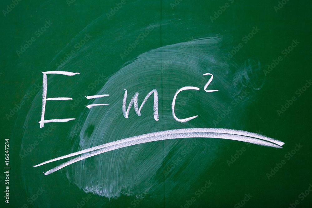 einstein formula StockFoto Adobe Stock