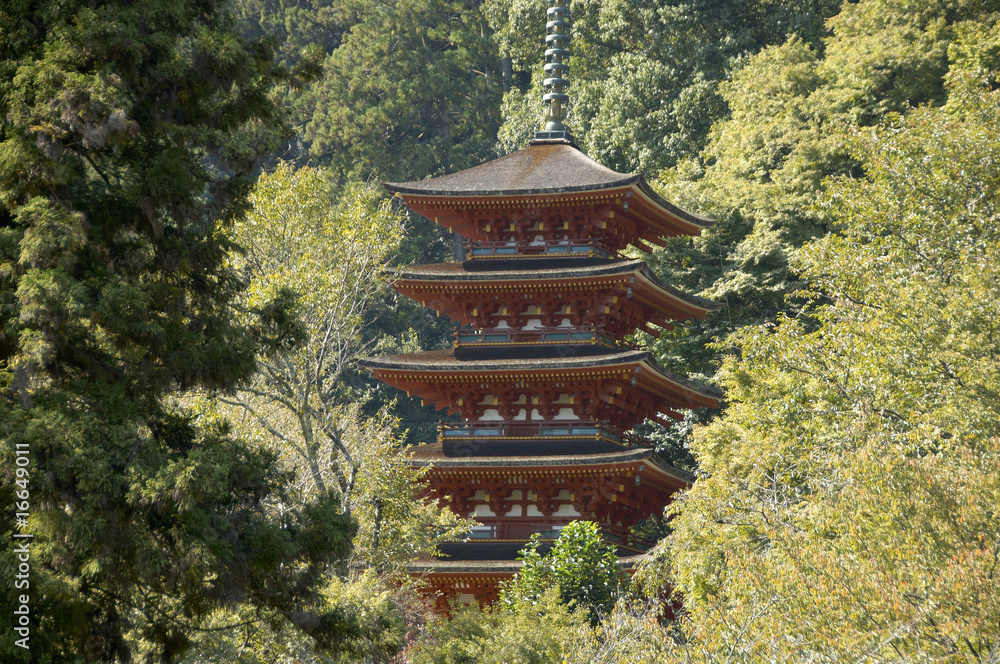 長谷寺、五重塔 長谷寺、五重塔
