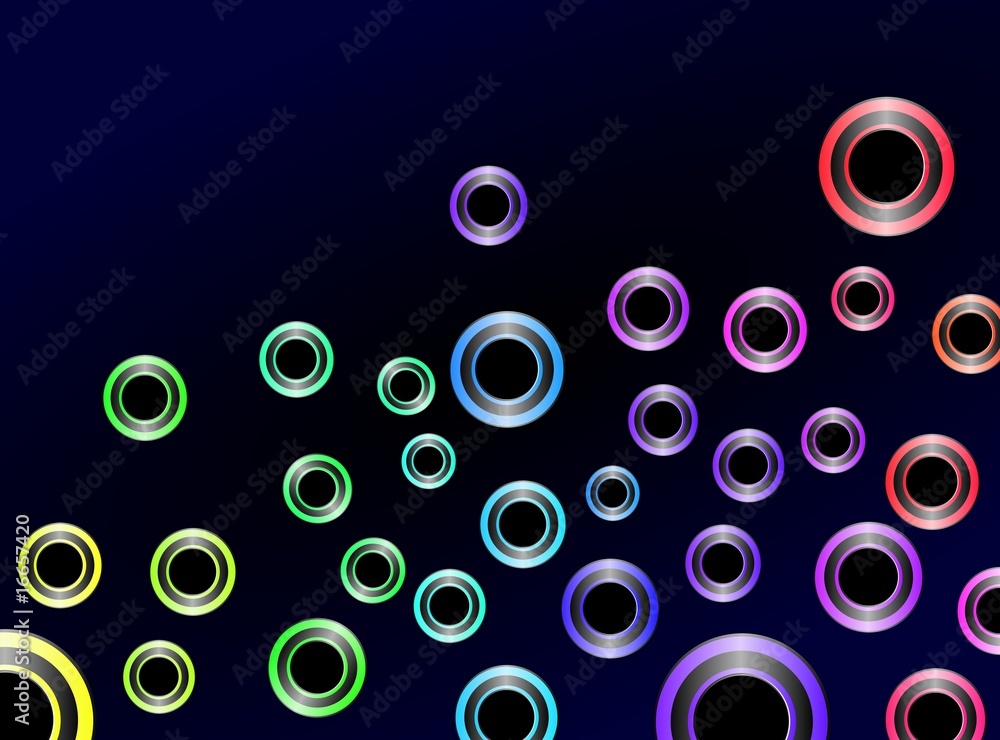 Abstract Colorful Background Vector, Easily Editable.