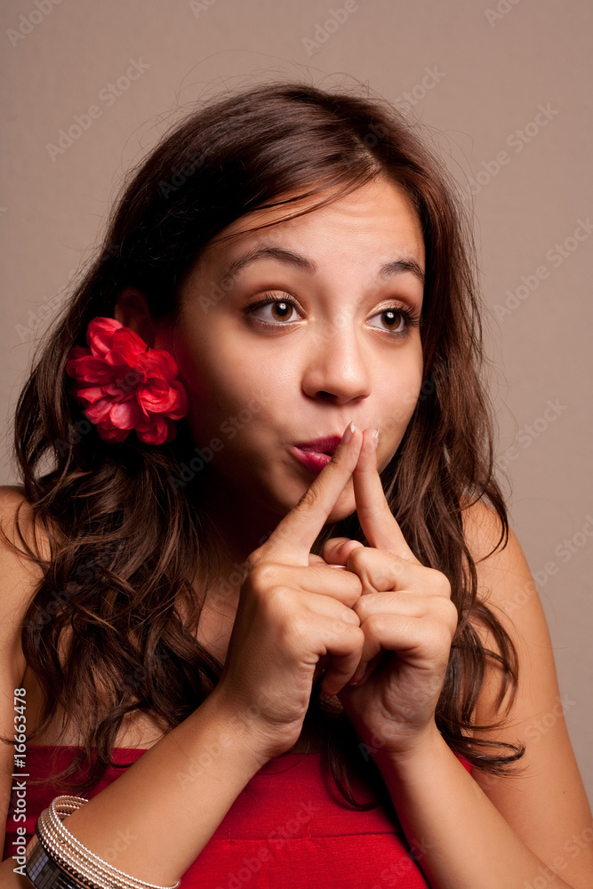 Fototapeta premium Beautiful young woman