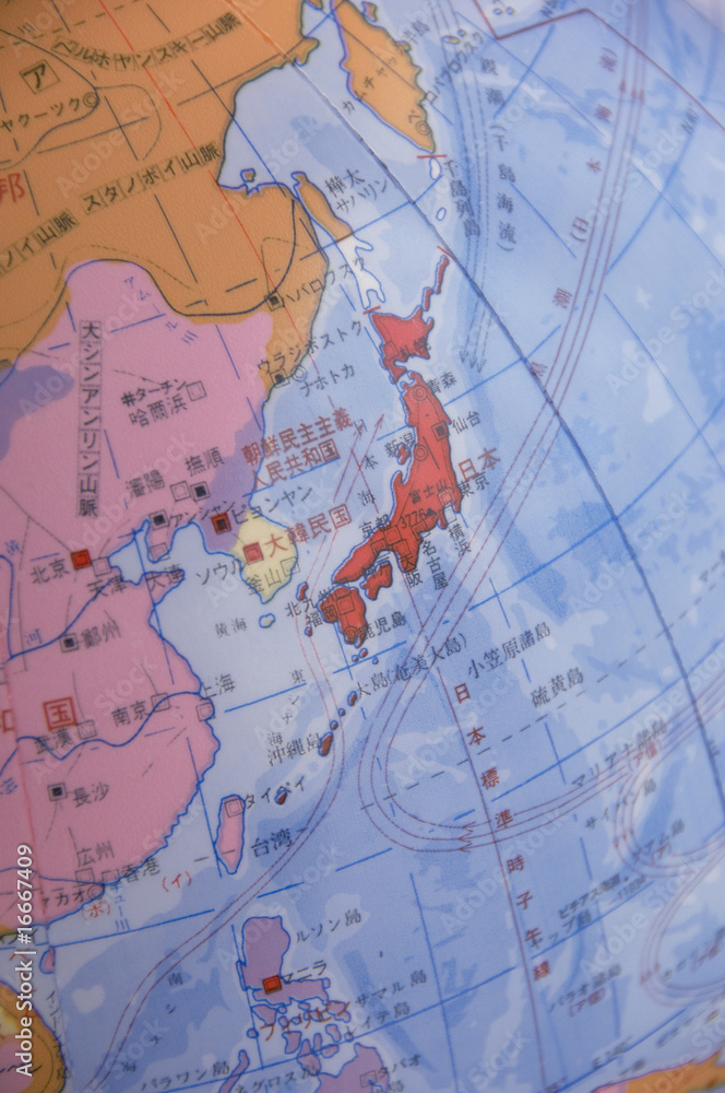 Fototapeta premium ビニールの地球儀