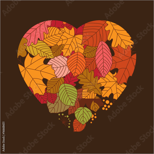 autumnal heart