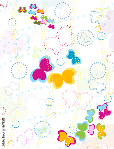 butterflies background