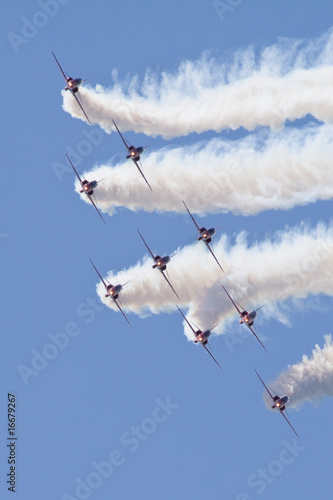 The red arrows