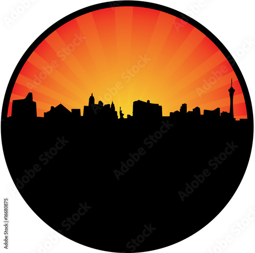 Las Vegas City Casino Skyline