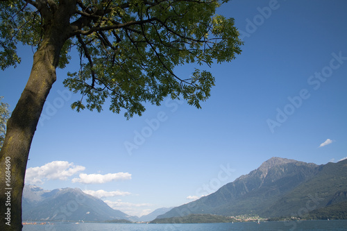 Lake Como's landscape