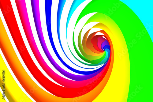Colorful spiral