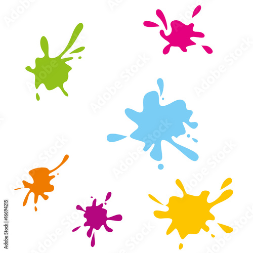 taches de couleur