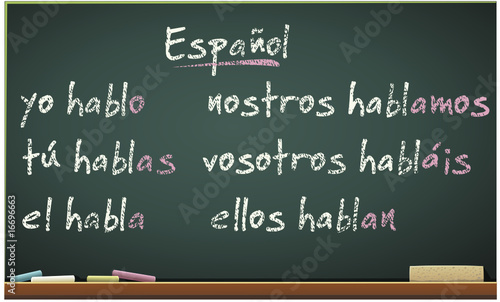 Cursos de español ( conjugación)