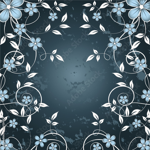abstract floral background with place for your text