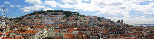 Panorama des Burgberges, Lissabon