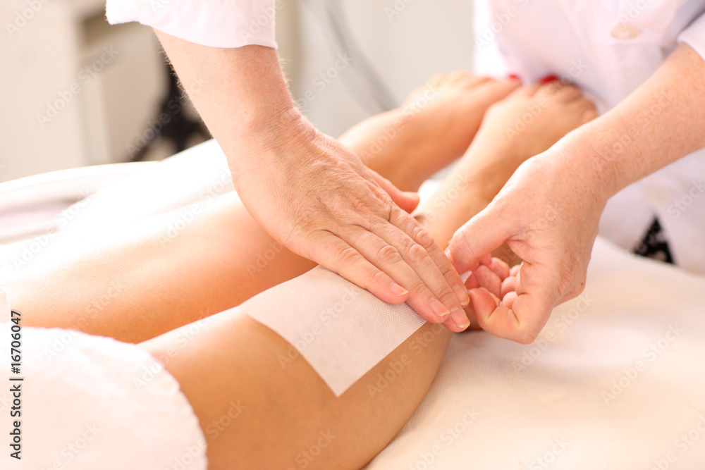 Fototapeta premium Waxing
