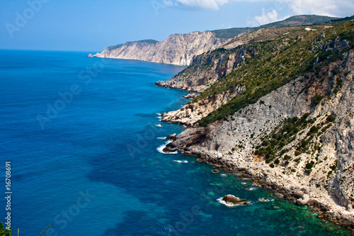 Panorama dal monastero di Kipourion, Cefalonia