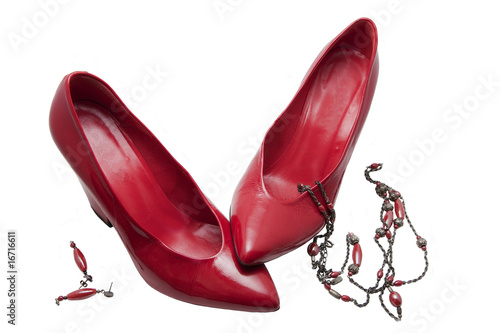Los zapatos rojos photo