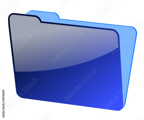 Dateiordner blau