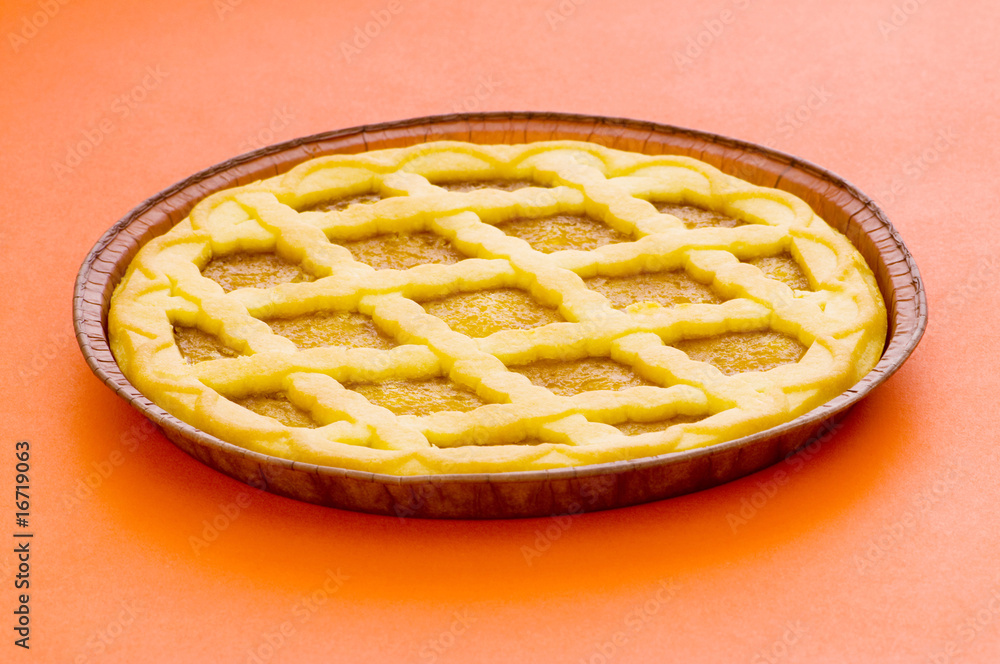 Sweet pie on the background Sweet pie on the background