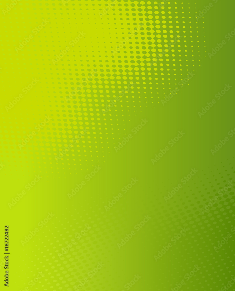 Green abstract illustration.