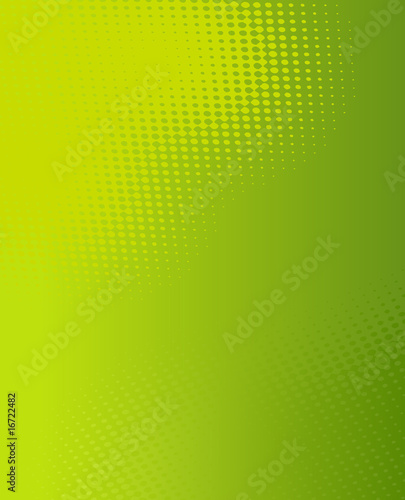 Green abstract illustration.