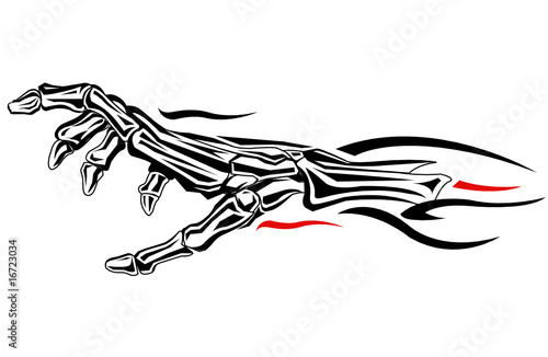 skeleton hand