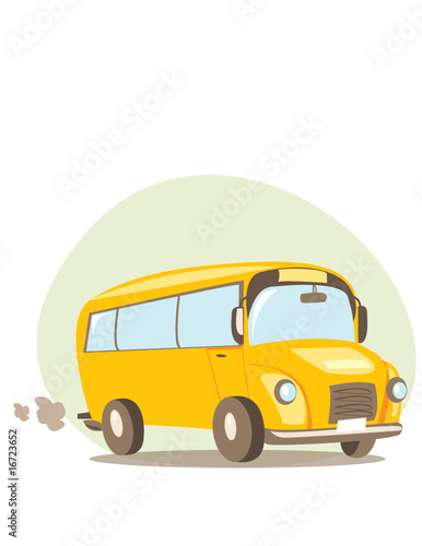 School bus vector illustration