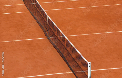 Filet de court de tennis © Emmanuelle Combaud