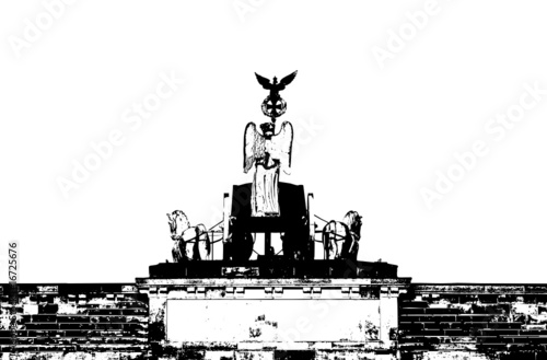 quadriga brandenburger tor gate berlin