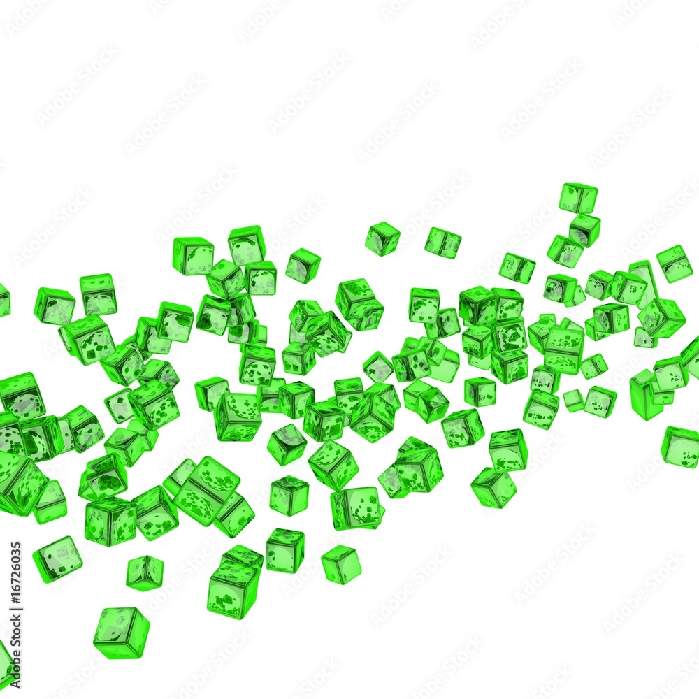 Grüne Würfel Grüne Würfel