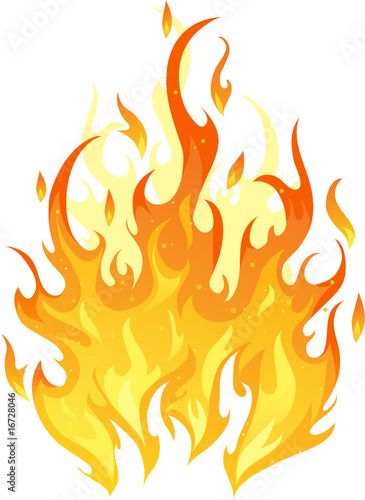 isolated fire