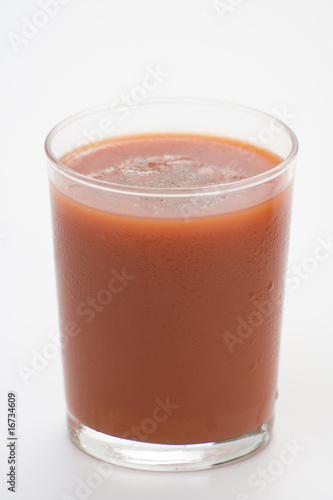 refreshment and healthy diet drink tomato juice