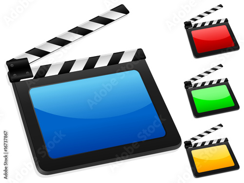 3d digital film slate