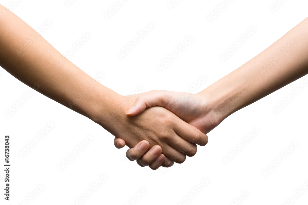 hand shaking hand shaking