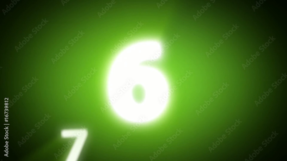 Rotated countdown Rotated countdown