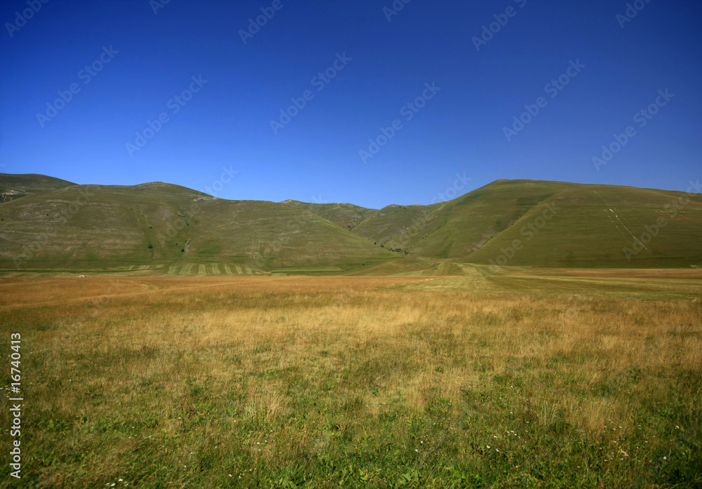 Fototapeta premium Castelluccio di Norcia. Le Colline.