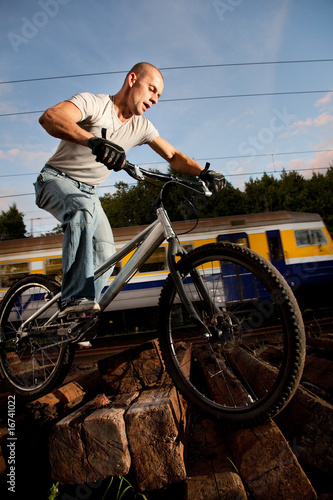 Urban freestyle tial rider photo