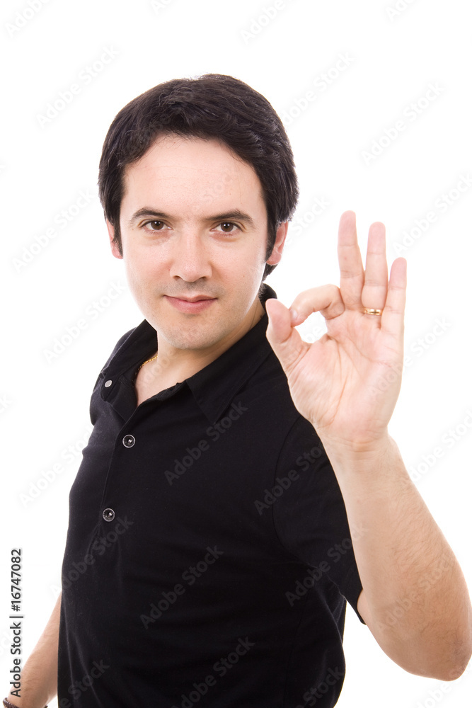young casual man portrait, isolated on white young casual man portrait, isolated on white