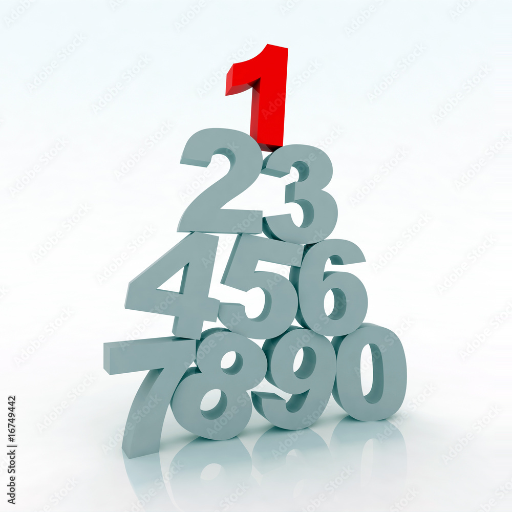 Obraz premium numeri