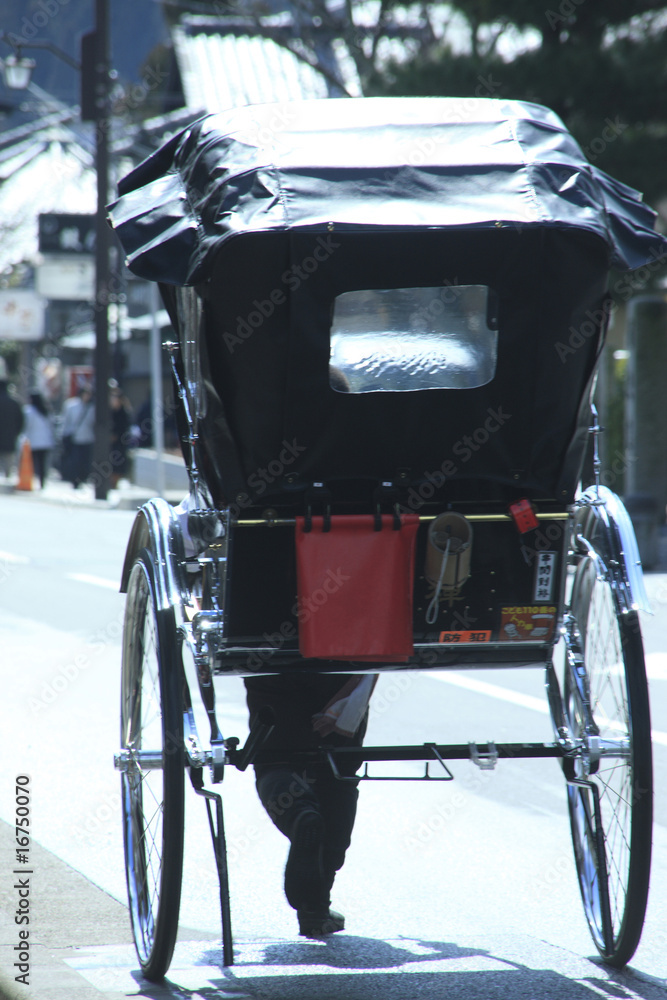 Obraz premium 人力車