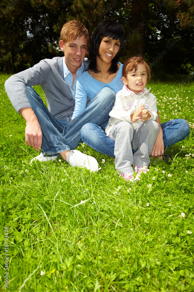 Fototapeta premium Relaxing at the park