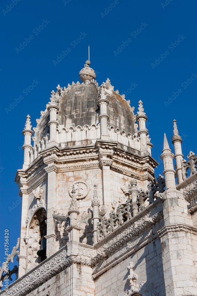 Cupula del monasterio de los Jeronimos, Lisboa (Portugal)
