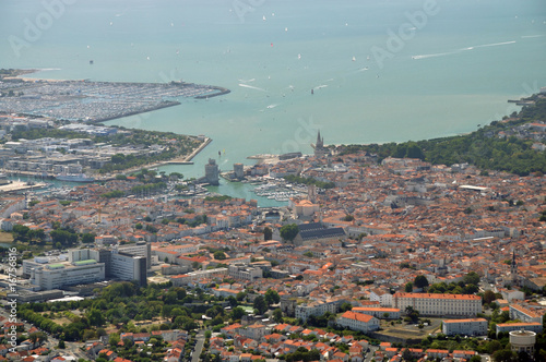La Rochelle vu du ciel
