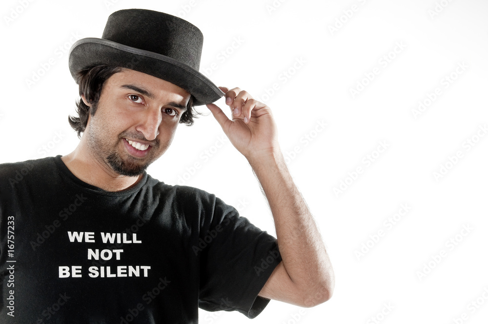man with hat man with hat