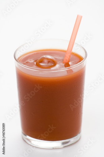 refreshment and healthy diet drink tomato juice